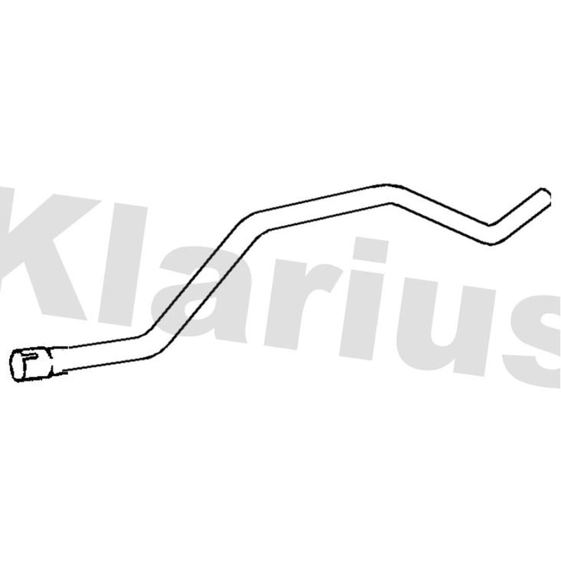 Klarius Exhaust Pipe OD fits Saab 9-5 2006-2009 1.9