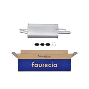 Hella End Silencer Rear fits Opel Astra G 1998-2005 1.2