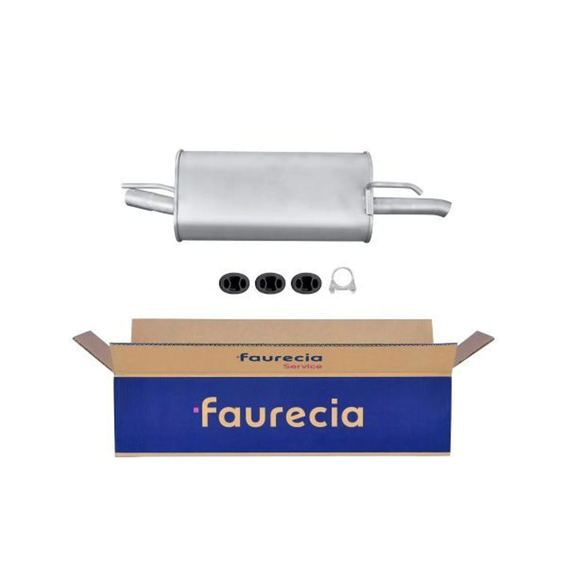 Hella End Silencer Rear fits Opel Astra G 1998-2005 1.2