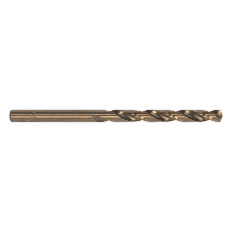 Sealey HSS Cobalt Fully Ground Drill Bit 8mm Pack of 10 DB080CB Sealey  - Dynamic Drive