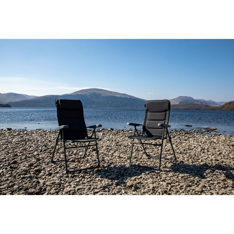 Vango Hampton DLX Lightweight Folding 7 Position Recline Camping Chair Vango - Dynamic Drive