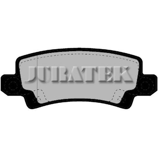 Juratek Rear Brake Pad Set fits Toyota Corolla 2001-2008 1.4 1.6 1.8 2.0