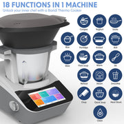 Baridi 18-Function Smart Thermo-Cooker with 7" Touchscreen & App-Guided Recipes Baridi  - Dynamic Drive