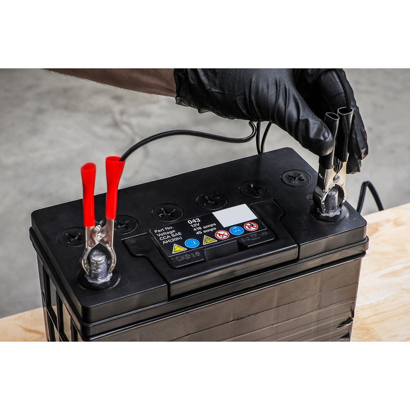 Sealey Two Bank 6/12V 10A (2 x 5A) Auto Maintenance Charger MBC250 Sealey - Dynamic Drive