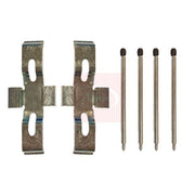 Apec Brake Pad Accessory Fitting Kit Rear fits Daimler Daimler Xj 1997-2003 4.0