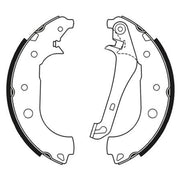 Abtex Brake Shoe Set Axle Kit ABS4372