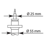 KYB Shock Absorber Damper Strut Front fits Audi Q3 2011-2018 1.4 2.0