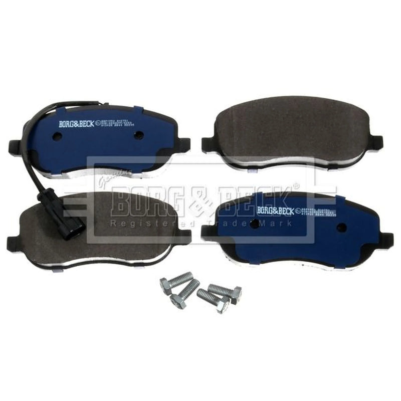 Borg & Beck Front Brake Vented Discs & Pads fits Fiat Croma 2005-2011 1.9
