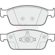 Fahren Front Brake Pad Set FBP3371