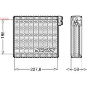 Denso Air Conditioning Evaporator DEV09011