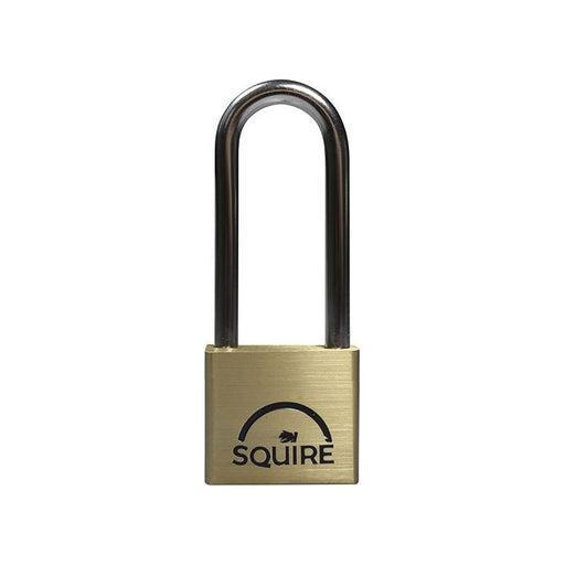 Squire LN4LS Lion Brass Padlock 5-Pin 40mm - 65mm Long Shackle Squire - Dynamic Drive