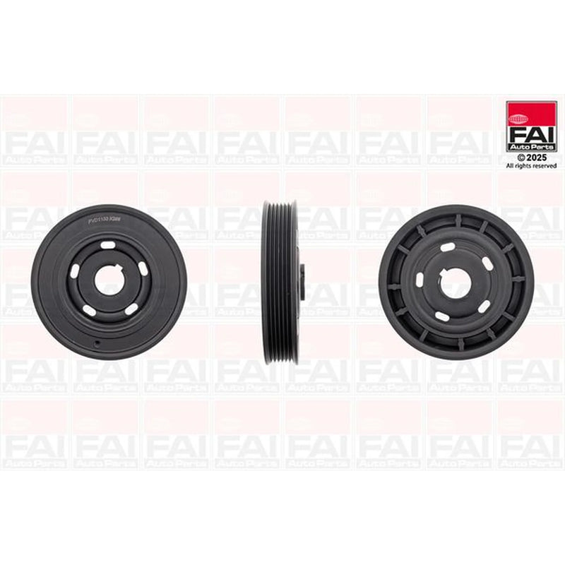 FAI Crank Shaft Belt Pulley fits Citroën Berlingo 2018 on 1.5