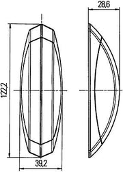 Hella 2XS 008 479-007 Clearance Light