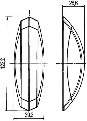 Hella 2XS 008 479-007 Clearance Light