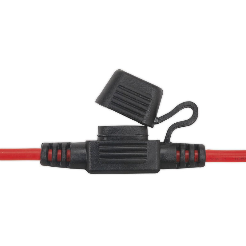 Sealey MINI Blade Fuse Holder Splash-proof 30A Pack of 10 FHMSP30 Sealey - Dynamic Drive