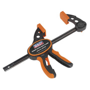 Sealey Quick Bar Clamp 150mm 2pc Set QBC1502 Sealey - Dynamic Drive