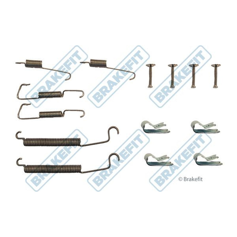Apec Brake Shoe Accessory Kit Rear fits Citroën C2 2003-2012 1.1 1.4