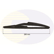 Comline Rear Wiper Blades fits Abarth 500 / 595 / 695 2008 on 1.4