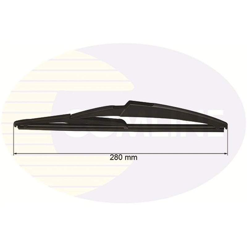Comline Rear Wiper Blades fits Abarth 500 / 595 / 695 2008 on 1.4