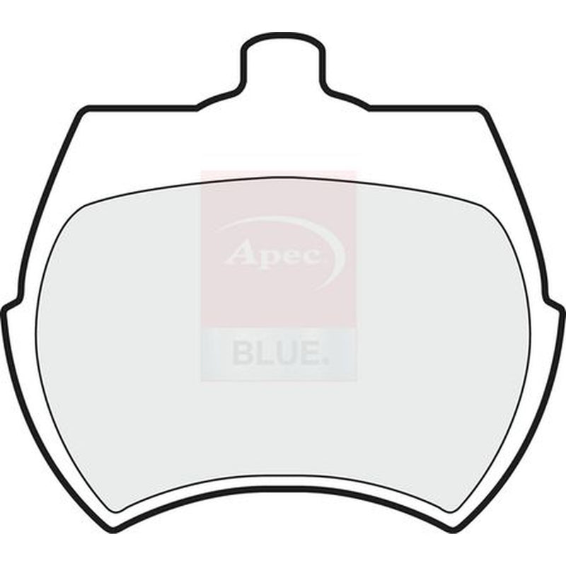 Apec Front Brake Pad Set fits Austin Mini II 1969-1980