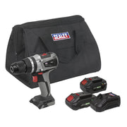 Sealey Premier SV20 Series 13mm Brushless Cordless Combi Drill Kit 20V - 2