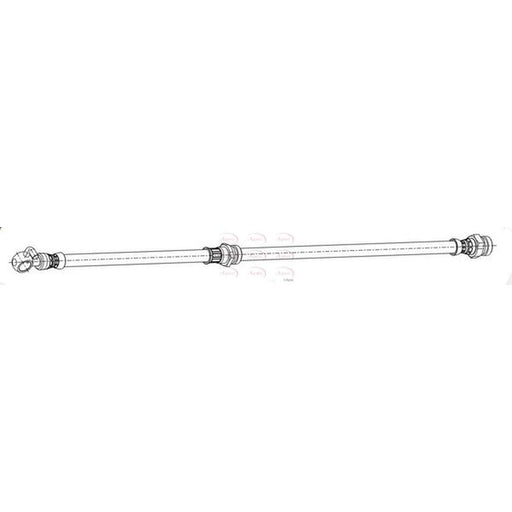 Apec Brake Hydraulic Hose Line Front Right HOS4499