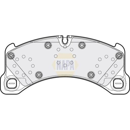 NAPA Front Brake Pad Set NBP1794