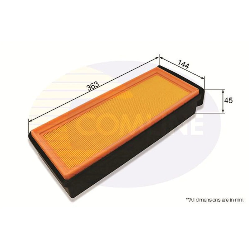 Comline Engine Air Filter fits Alpina D3 2013-2018