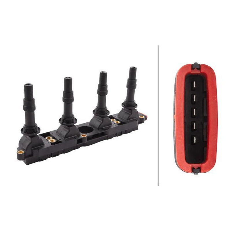 Hella Ignition Coil Pack fits Opel Antara A 2006-2011 2.4