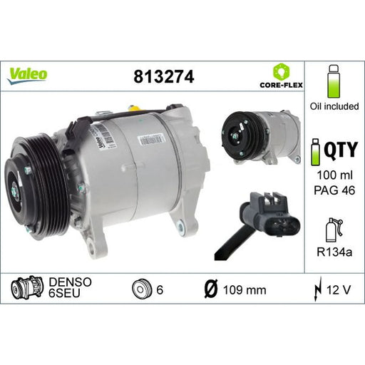 Valeo Air Conditioning Compressor 813274