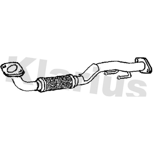 Klarius Exhaust Pipe OD fits VW Tiguan 2008-2018 1.4