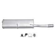 Hella End Silencer Rear fits Peugeot 307 Cc 2003-2009 1.6