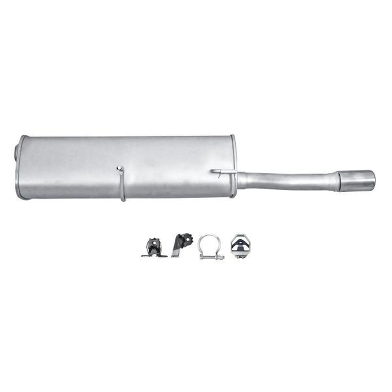 Hella End Silencer Rear fits Peugeot 307 Cc 2003-2009 1.6