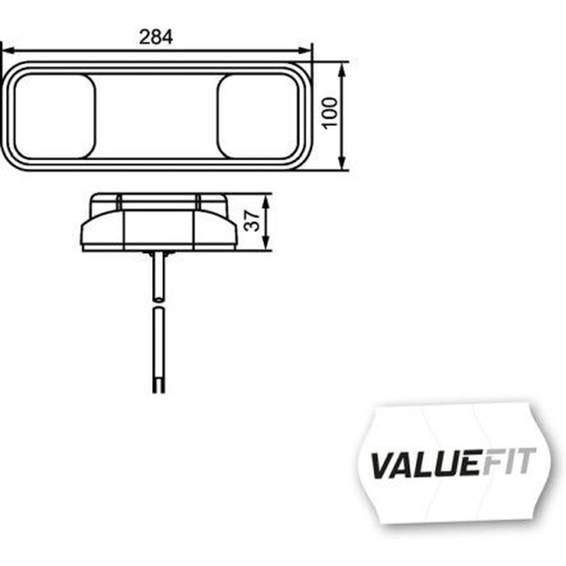Hella Tail Light / Lamp LED Right