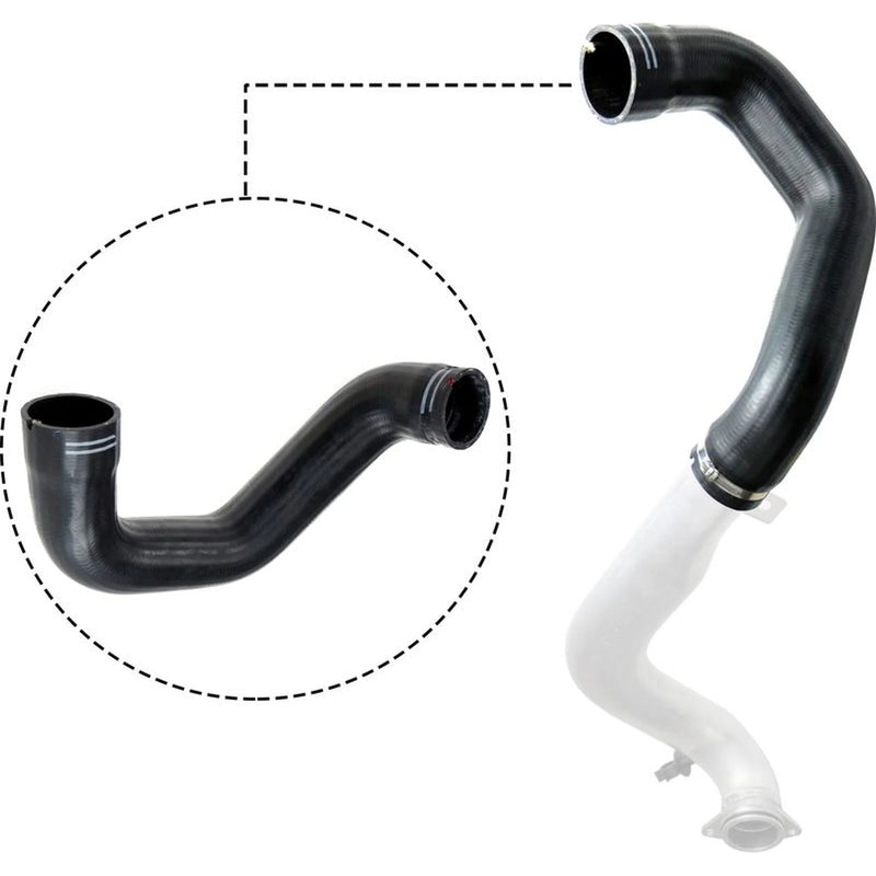 Gates Intercooler Turbo Charge Air Hose 525mm fits Alfa Romeo 159 2005-2011 2.4