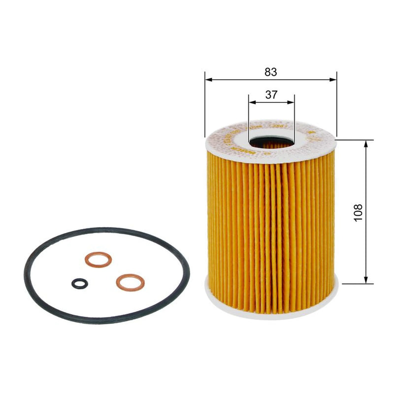 Bosch Engine Oil Filter fits BMW 3 2007-2013