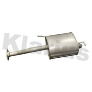 Klarius Box With Tail Pipe Rear fits Honda Fr-V 2004-2009 1.7 1.8 2.0