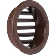 Round Air Vent 32mm Brown for Caravan/Motorhome Nova - Dynamic Drive