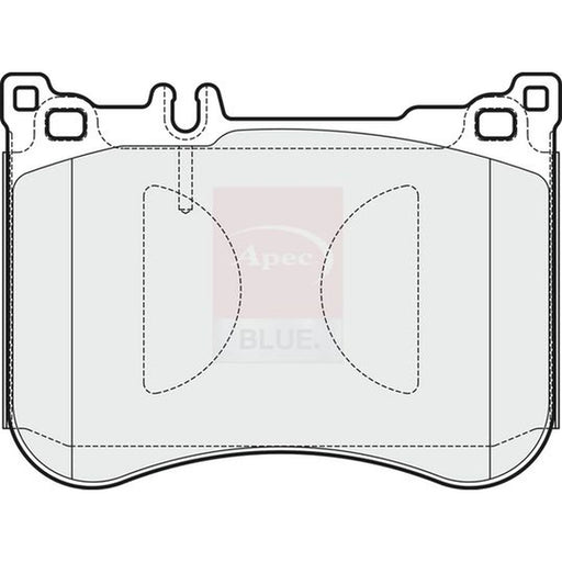 Apec Front Brake Pad Set PD3905