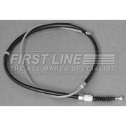 First Line Handbrake Cable Left Rear fits Audi Tt 2006-2014 1.8 2.0 2.5 3.2
