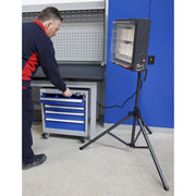 Sealey Ceramic Heater with Tripod Stand 1.4/2.8kW 230V CH30S Sealey - Dynamic Drive