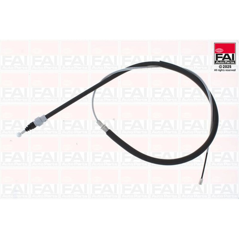 FAI Handbrake Cable Left Rear fits Audi A3 2003-2013 1.2 1.4 1.6 1.8 1.9 2.0