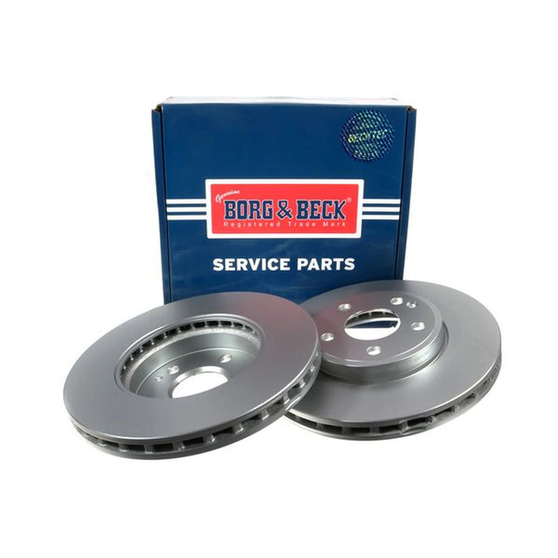 Borg & Beck Front & Rear Brake Discs & Pads fits Mercedes-Benz Cla 2013-2019
