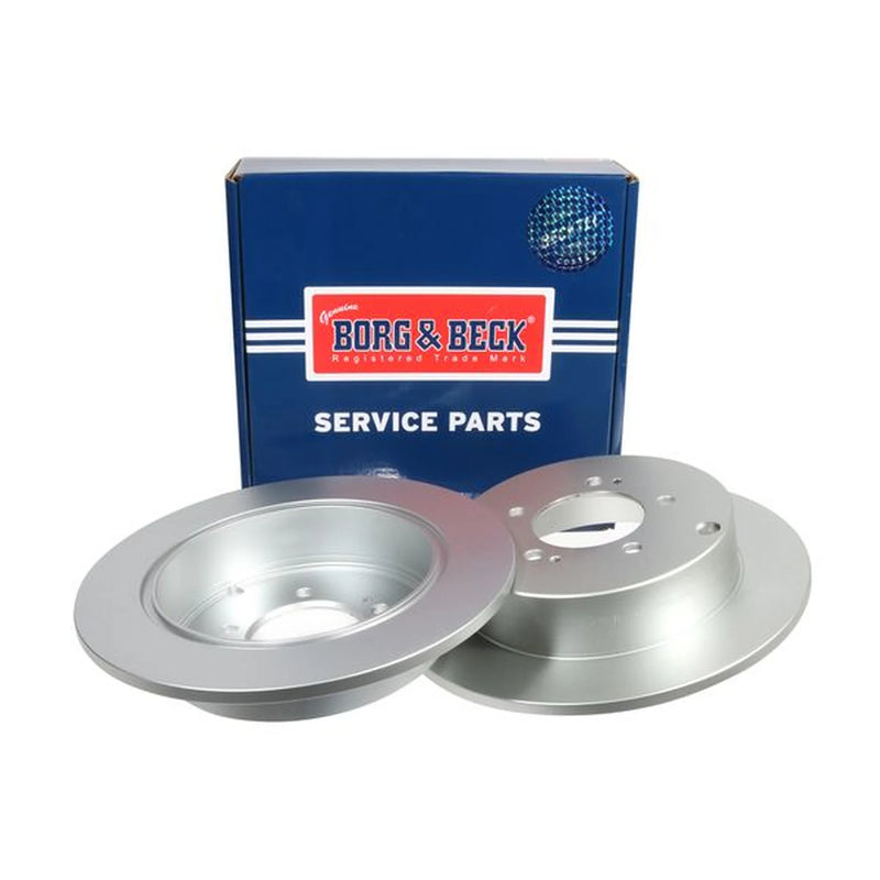 Borg & Beck Rear Brake Discs & Pads fits Citroën C-Crosser Enterprise 2009 on