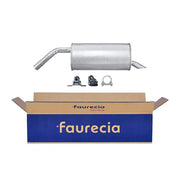 Hella End Silencer Rear fits Citroën C3 Picasso 2008-2015 1.4 1.6