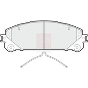 Apec Front Brake Pad Set PD4276