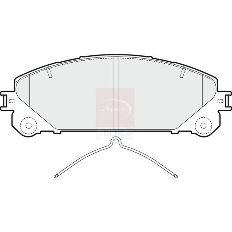 Apec Front Brake Pad Set PD4276
