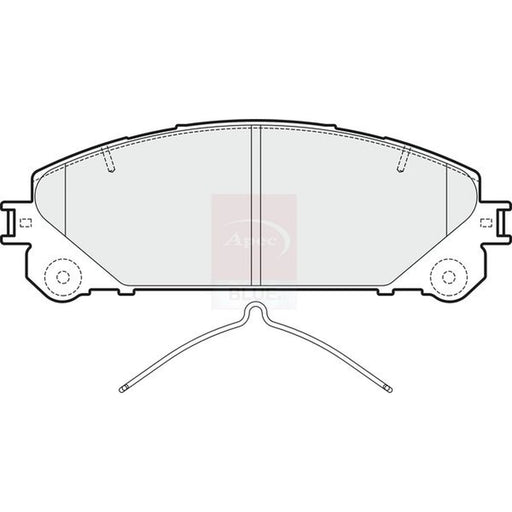 Apec Front Brake Pad Set PD4276