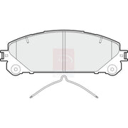 Apec Front & Rear Pads fits Lexus Rx 2009-2015