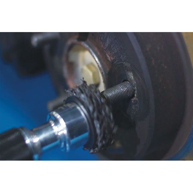 Laser Impact Drive Stud & Hub Cleaning Tool - for HGV 7640 Laser - Dynamic Drive